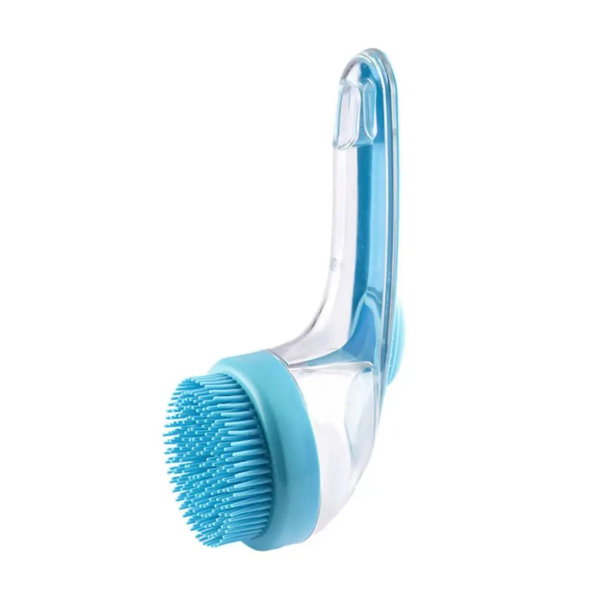 2026 Advanced 2-In-1 Pet Bathing and Grooming Brush with Integrated Shampoo Dispenser, Ergonomic Non-Slip Grip, Deshedding Tool for Home Use, Enhances Circulation and Reduces Shedding for Dogs and Cats