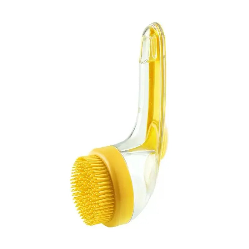 2026 Advanced 2-In-1 Pet Bathing and Grooming Brush with Integrated Shampoo Dispenser, Ergonomic Non-Slip Grip, Deshedding Tool for Home Use, Enhances Circulation and Reduces Shedding for Dogs and Cats