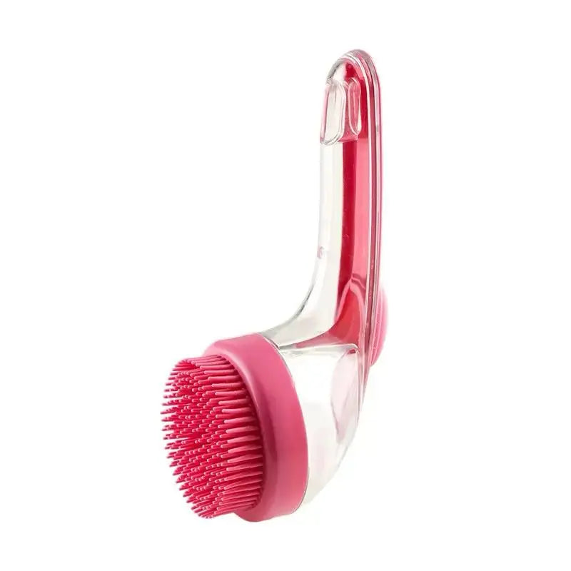 2026 Advanced 2-In-1 Pet Bathing and Grooming Brush with Integrated Shampoo Dispenser, Ergonomic Non-Slip Grip, Deshedding Tool for Home Use, Enhances Circulation and Reduces Shedding for Dogs and Cats